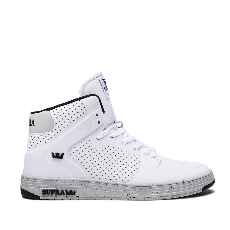 Zapatillas Altas Supra Argentina Hombre - VAIDER 2.0 LX Blancas (PLBZY-8516)